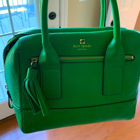 Kate Spade Green Southport Avenue Alessa Handbag